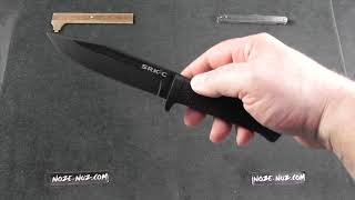 CS49LCKD Cold Steel SRK Compact Fixed Blade [upl. by Anilehcim]