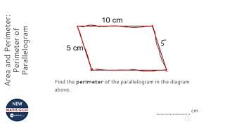 Area and Perimeter Perimeter of Parallelogram Grade 3  OnMaths GCSE Maths Revision [upl. by Marilin607]