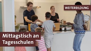 Vom Familientisch zum Kinderrestaurant Audioreportage vom Mittagessen an der Tagesschule Utzenstorf [upl. by Ecile620]