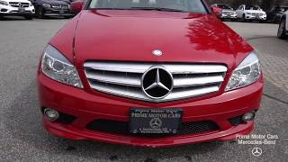 2010 MercedesBenz CClass C300 Sport 4MATIC® video tour with Mike [upl. by Melena]