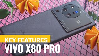 Vivo X80 Pro handson amp key features [upl. by Reamy]