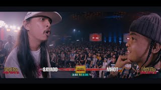 FlipTop  Mhot vs Sayadd [upl. by Sacrod]