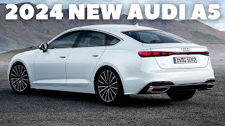 NEW AUDI A5 2024  Audi 2024 Sleek Design Smart Tech and More [upl. by Marte]