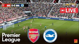 🔴LIVE  Arsenal vs Brighton  English Premier League eFootball PES 21 Gameplay PC [upl. by Clarette]