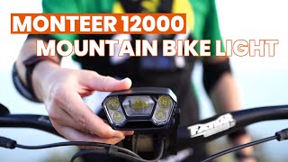 MONTEER 12000 Mountain Bike Light [upl. by Jacinto]