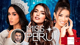 Miss Universe Perú 2024 Candidatas Favoritas [upl. by Aimehs256]