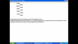 megatypers invitation codes  earn money online [upl. by Haliehs487]