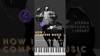 How I Compose MusicPart1  GREG CAPOZZI composer [upl. by Acebber]