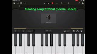 Xiaoling song normal speed [upl. by Leahci]