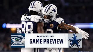 NFL Week 13 Thursday Night Football Seahawks at Cowboys I FULL PREVIEW I CBS Sports [upl. by Isayg901]