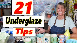 21 Essential Tips for Underglazing Your Pottery [upl. by Stanwood]