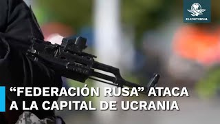 Autoridades de Ucrania aseguran que Rusia lanzó ataques sobre Kiev y Leópolis [upl. by Okoyik]