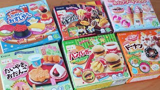 6 Interesting Japanese DIY Candy Making Kits Only PopinCookin Japan Souvenir ASMR [upl. by Sunda]