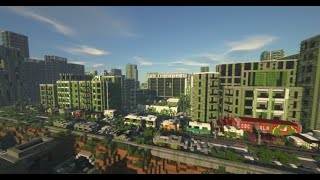 Minecraft Post Apocalyptic Salt Lake City Last of us Inspired  Firefly Project by Doublelz [upl. by Aiyn415]