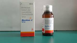 Montina L Syrup uses  Montelukast sodium and Levocetirizine dihydrochloride Syrup Uses [upl. by Eatnoj]