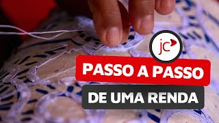 Aprenda o passo a passo de uma renda [upl. by Ettenuj]