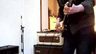 VOX AC15HTVH sample 3  from clean to overdrive [upl. by Barney238]