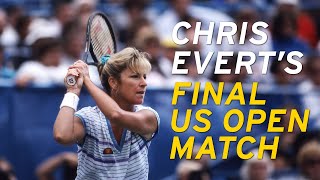 Chris Everts last ever US Open match vs Zina Garrison  US Open 1989 Quarterfinal [upl. by Aivila854]