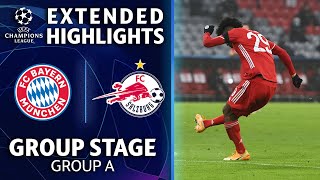 Bayern Munich vs Salzburg Extended Highlights  UCL on CBS Sports [upl. by Akered737]