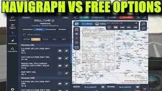 FS2020 Navigraph VS The Free Options LittleNavMap Chartfox etc  Whats Best For You [upl. by Sirah]