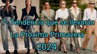 7 Tendencias que se llevarán la Próxima Primavera 2024 Según la Semana de la Moda de Copenhague [upl. by Frierson]