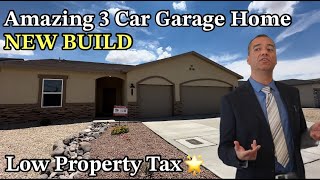 Affordable home tout custom builder the Low 300s in Las Cruces New Mexico with low property tax [upl. by Anaila]