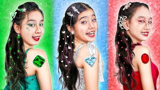 Ruby Diamond and Emerald Girl In Dress Up Contest Who Is The Winner [upl. by Audri]