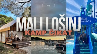 Mali Losinj travel vlog 1 Kamp Cikat [upl. by Soluk673]