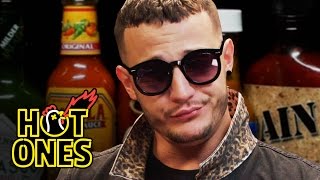 DJ Snake Reveals His Human Side While Eating Spicy Wings  Hot Ones [upl. by Googins183]