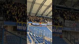 Motor Lublin Fans at Lech Poznan [upl. by Brady557]