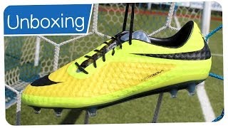 Nike Hypervenom Phantom FG Gelb 2014  NEYMAR Boots  Unboxing [upl. by Ruffo]