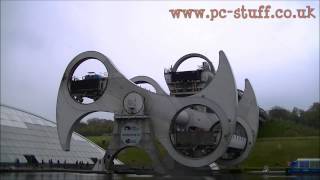 The Falkirk Wheel Rotating HD [upl. by Lawrenson]