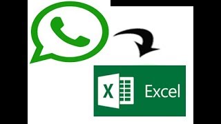 Importando Contatos do WhatsApp parra Excel [upl. by Namlak]