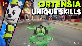 Ortensia Unique Skills Showcase  Disney Speedstorm [upl. by Lebazi814]