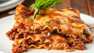 Best Lasagna Recipe with Bechamel [upl. by Gnil]