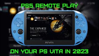 PS5 Remote Play on PS Vita 2023 [upl. by Siletotsira]