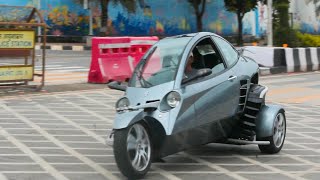 RARE CARVER ONE EV ELECTRIC SCOOTER ENTRY IN MUMBAI l SUPERCARS IN INDIA MUMBAI 2022 JULY SUPERCARS [upl. by Chainey]