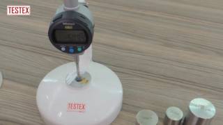 Fabric Thickness Tester Textile Thickness Gauge [upl. by Arola171]