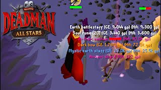 Hitting The Rare Drop Table  Deadman Mode All Stars Day 3 [upl. by Elita]