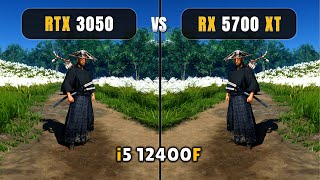 RX 5700 XT vs RTX 3050  i5 12400F  1080p  DLSSFSR  Test In 10 Games [upl. by Burd763]