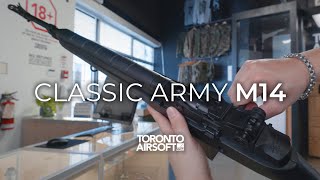 Classic Army M14 Mosfet equipped battle rifle Kachink [upl. by Trutko]