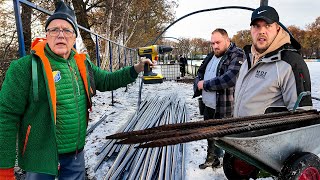 FANUNTERSTAND XXL Schnee Kälte und Chaos – schaffen wir es ❄️🏟️ [upl. by Charla]