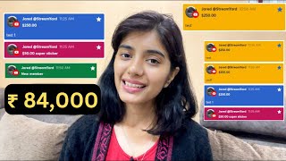 कैसे मैंने YouTube Live Stream से ₹84000 कमाए😱 Live Proof Earning 🛑 Anjali Singh [upl. by Oeniri]