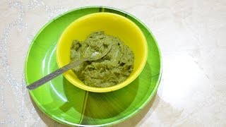 Mudakathan Keerai Thuvaiyal Recipe  Mudakathan Keerai Chutney  Ballon vines [upl. by Lledniw]