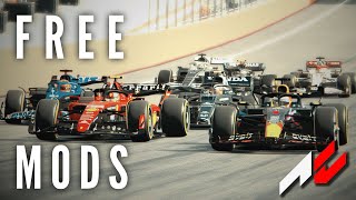 10 FREE F1 Mods Assetto Corsa [upl. by Erej]