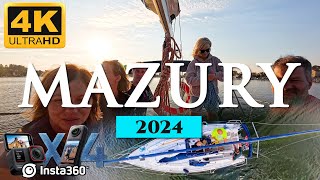 Mazury 2024  4K  Insta360 X4 [upl. by Doowyah]