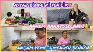 ABURCUBUR ALIŞVERİŞi🎉KREM ŞOKALA TARİFİ🍧FIRINDA TAVUK PATATES🍽️ marketing aburcubur reklam vlog [upl. by Merissa]