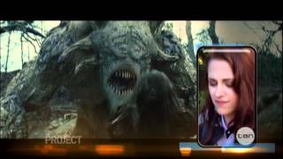 Kristen Stewart interview on The Project 2012  Snow White and the Huntsman [upl. by Nilyac]