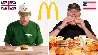 Testing Every UK vs USA Fast Food [upl. by Nahsab901]