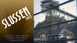 Slussen 1932  Remastered HD 60fps [upl. by Bevon]